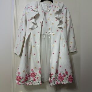 Blueberi boulevard Coat and Dress set Size 12